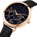 Ted Baker Ladies Watch Black Leather BKPHTS007UO