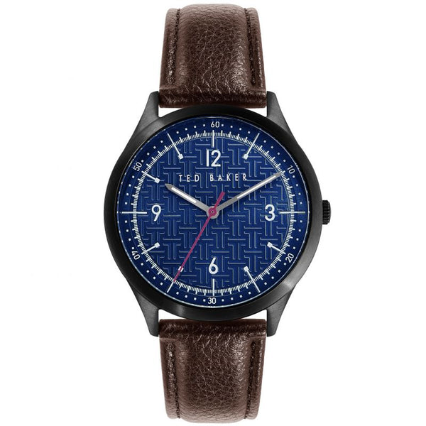 Ted Baker Manhatt Watch Men's Brown Leather BKPMHS114UO
