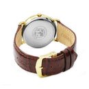 Citizen Men's Gold Day/Date Strap Eco-Drive Watch BM8242-08A Citizen