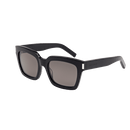 Corner Angle Square Sunglasses Black BOLD 1-002