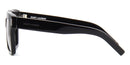Corner Angle Square Sunglasses Black BOLD 1-002