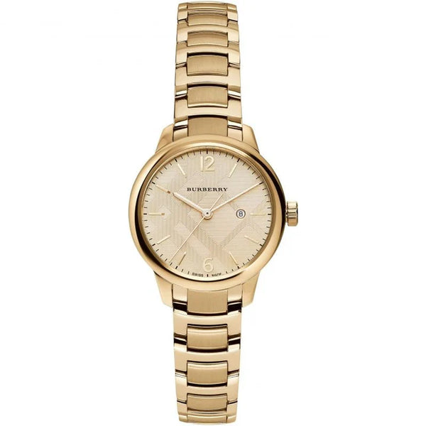 Burberry The Classic Ladies Watch Gold BU10109