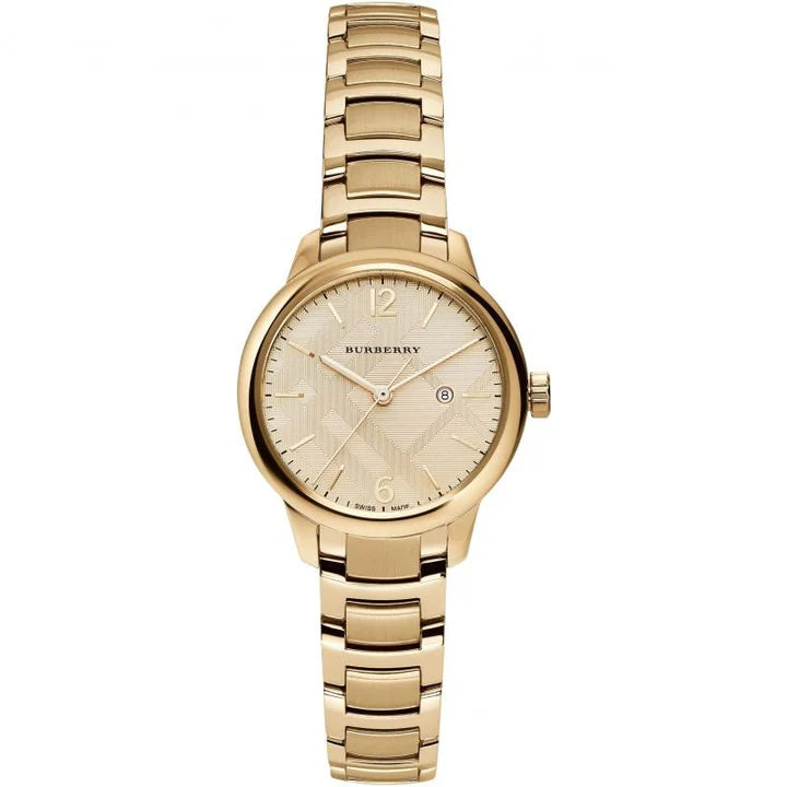 Burberry The Classic Ladies Watch Gold BU10109
