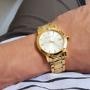 Burberry The City Watch Gold with Silver Dial BU9003