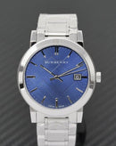Burberry The City Men's Watch Silver / Blue BU9031 - WatchStatus Ltd