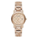 Burberry The City Ladies Watch Rose Gold Nova Check BU9146