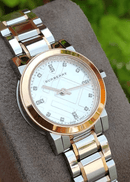 Burberry The City Watch Ladies Petite Two Tone BU9214 - WatchStatus Ltd