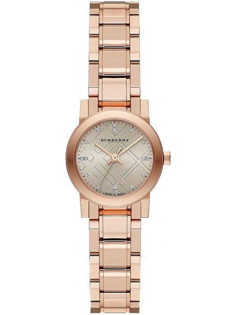 Burberry The City Watch Ladies Petite Rose Gold BU9215 - WatchStatus Ltd