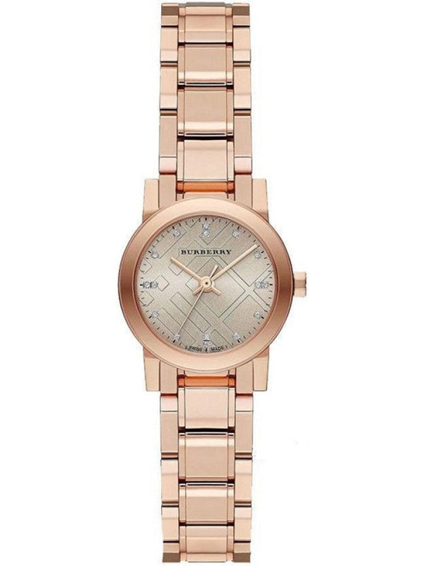 Burberry The City Watch Ladies Petite Rose Gold BU9215 - WatchStatus Ltd