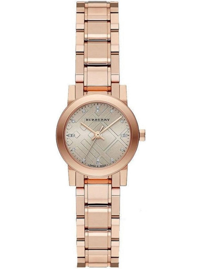 Burberry The City Watch Ladies Petite Rose Gold BU9215 - WatchStatus Ltd