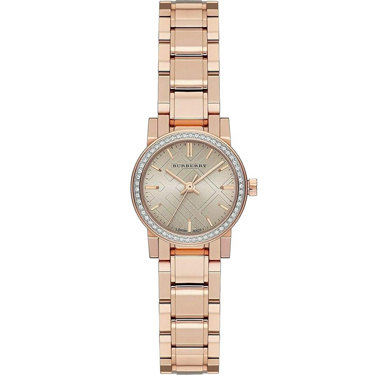 Burberry The City Ladies Watch Petite Rose Gold BU9225