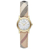 Burberry The City Watch Ladies Gold Nova Check BU9226 Burberry