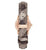 Burberry The City Ladies Watch Rose Gold Haymarket Leather BU9236 - WatchStatus Ltd