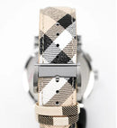 Burberry The City Men's Watch Nova Leather Strap Chronograph BU9360 - WatchStatus Ltd