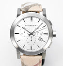 Burberry The City Men's Watch Nova Leather Strap Chronograph BU9360 - WatchStatus Ltd