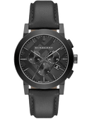 Burberry The City Men's Black Leather Watch BU9364 - WatchStatus Ltd