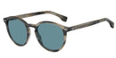 Boss 1365/S-0S05 Men's Blue Lens Round Sunglasses Hugo Boss