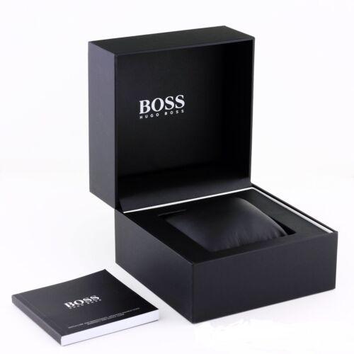 BOSS Santiago Watch Men's Black/Gold Chronograph HB1513935 - WatchStatus Ltd