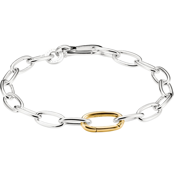 Thomas Sabo Charm Bracelet Connect Link Two-Tone C1204-413-7