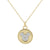Disney Mickey Mouse Gold Disc 100 Anniversary Pendant Necklace