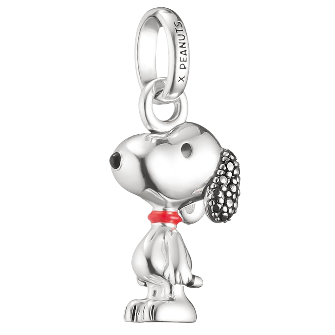 Thomas Sabo x Peanuts Snoopy Pavé Silver Charm CC1310-691-11
