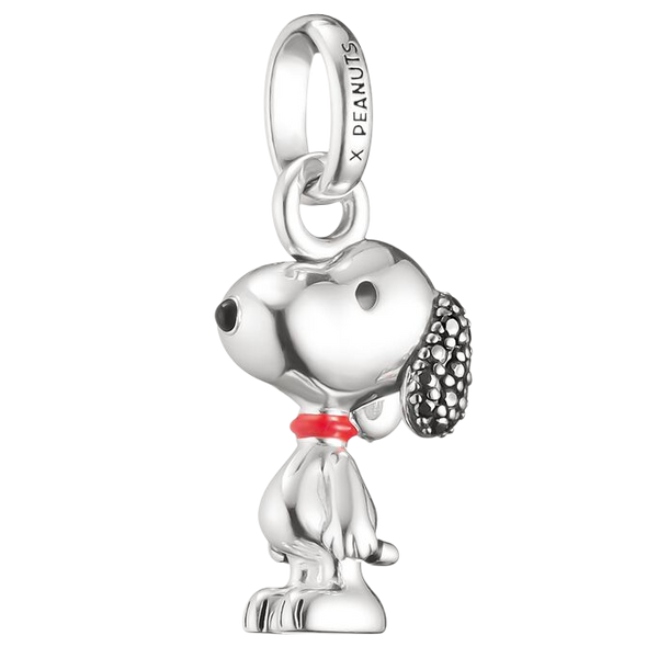Thomas Sabo x Peanuts Snoopy Pavé Silver Charm CC1310-691-11