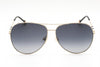 Carolina Herrera Ladies Grey Shaded Aviator Sunglasses CH0034/S-0J5G9O Carolina Herrera