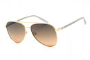 Calvin Klein Ladies Aviator Gold Sunglasses CK21306S-717 - WatchStatus Ltd
