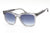 Calvin Klein Rectangular Blue Lens Sunglasses CK4326SA-040 - WatchStatus Ltd