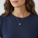 Halo Heart Diamond Pendant