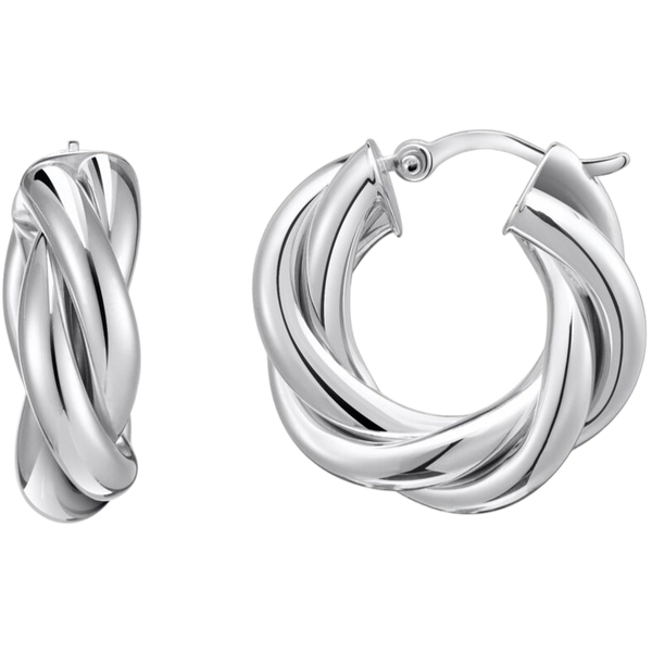 Thomas Sabo Hoop Earrings Intertwined Silver CR742-001-21