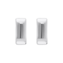 Thomas Sabo Hoop Earrings Angular Shape Silver CR744-001-21