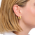 Thomas Sabo Hoop Earrings Angular Shape Gold CR744-413-39
