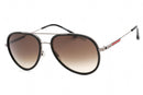 Carrera 1044/S Brown Lens Aviator Sunglasses 0807HA - WatchStatus Ltd
