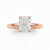 Radiant Solitaire Engagement Ring