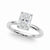 Radiant Solitaire Engagement Ring