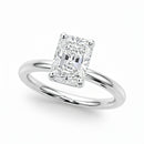 Radiant Solitaire Engagement Ring