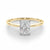 Radiant Solitaire Engagement Ring