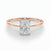 Radiant Solitaire Engagement Ring
