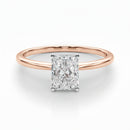 Radiant Solitaire Engagement Ring