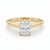 Radiant Solitaire Engagement Ring