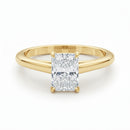 Radiant Solitaire Engagement Ring