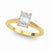 Radiant Solitaire Engagement Ring