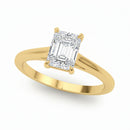 Radiant Solitaire Engagement Ring