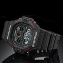 Men's Black Octagonal Resin Digital Watch DW-5900U-1ER