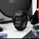 Men's Black Octagonal Resin Digital Watch DW-5900U-1ER