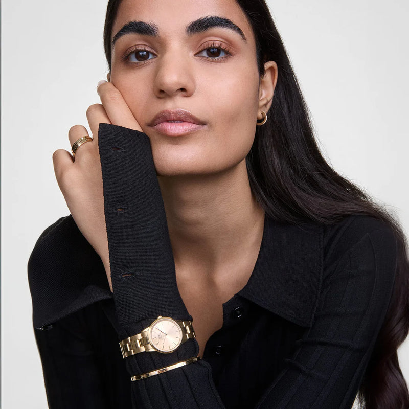 Daniel Wellington Iconic Link Ladies Watch Gold Dial DW00100403