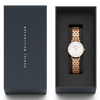 Daniel Wellington Petite Lumine Ladies Watch Rose Gold DW00100613 Daniel Wellington