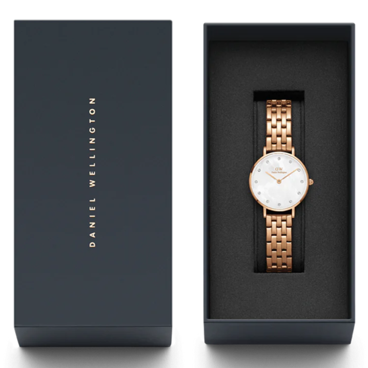 Daniel Wellington Petite Lumine Ladies Watch Rose Gold DW00100613