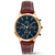 Daniel Wellington Iconic Chronograph Men's Watch Rose Gold Blue Dial DW00100639